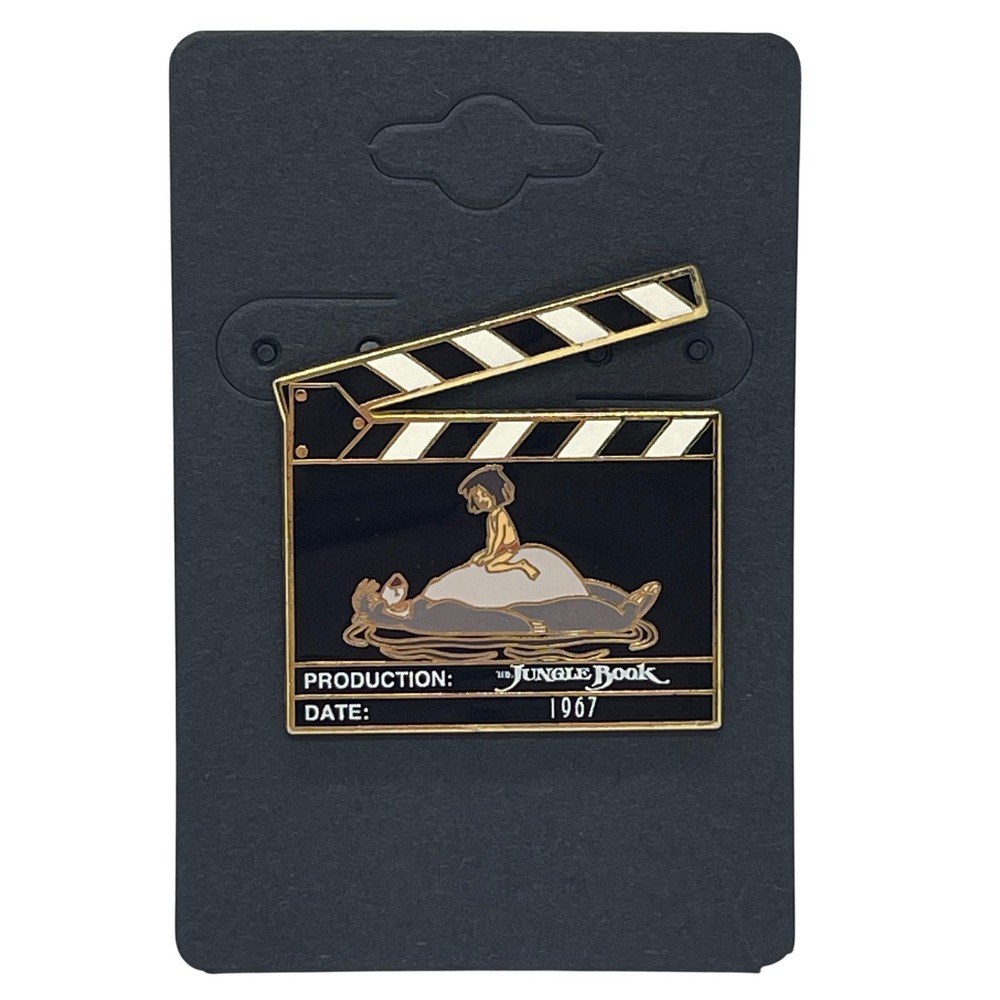 Disney Pin‎ Trading 2007 Jungle Book Clapperboard LE 500 Mowgli Baloo 1967 Pin